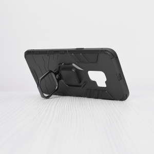 Husa telefon Samsung Galaxy S9 - Techsuit Silicone Shield - Black - Img 2