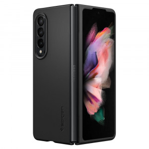 Husa telefon Samsung Galaxy Z Fold3 5G - Spigen Air Skin - Black - Img 2
