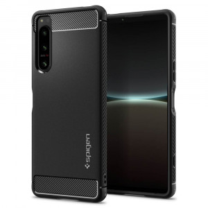 Husa telefon Sony Xperia 5 IV - Spigen Rugged Armor - Black - Img 1