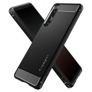 Husa telefon Sony Xperia 5 IV - Spigen Rugged Armor - Black - Img 2