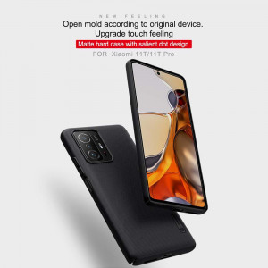 Husa telefon Xiaomi 11T / 11T Pro - Nillkin Super Frosted Shield - Blue - Img 3