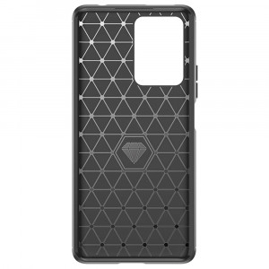 Husa telefon Xiaomi 11T / 11T Pro - Techsuit Carbon Silicone - Black - Img 3