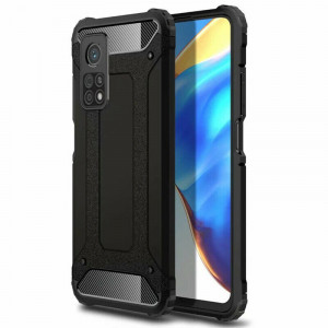 Husa telefon Xiaomi Mi 10T 5G / Mi 10T Pro 5G - Techsuit Hybrid Armor - Black - Img 1