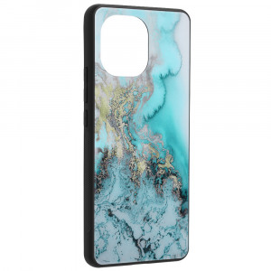 Husa telefon Xiaomi Mi 11 - Techsuit Glaze Series - Blue Ocean - Img 2