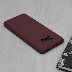 Husa telefon Xiaomi Poco X3 / Poco X3 NFC / Poco X3 Pro - Techsuit Soft Edge Silicone - Plum Violet - Img 4