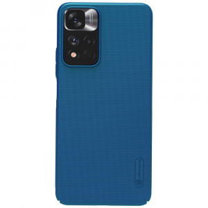 Husa telefon Xiaomi Redmi Note 11 Pro+ 5G - Nillkin Super Frosted Shield - Blue - Img 2