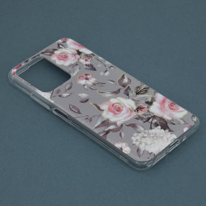 Husa telefon Xiaomi Redmi Note 12 5G / Poco X5 - Techsuit Marble Series - Bloom of Ruth Gray - Img 4