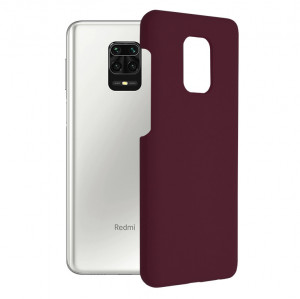 Husa telefon Xiaomi Redmi Note 9S / Note 9 Pro / Note 9 Pro Max - Techsuit Soft Edge Silicone - Plum Violet - Img 1
