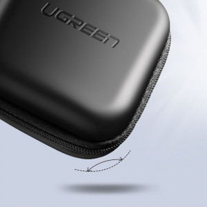 Husa Universala pentru Casti cu Fermoar - Ugreen (40816) - Black - Img 3