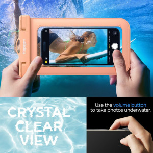 Husa universala pentru telefon - Spigen Waterproof Case A601 - Apicot - Img 2