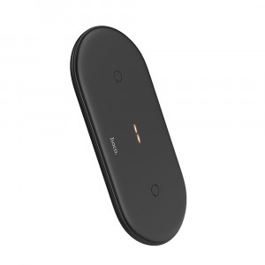 Incarcator Wireless 10W - Hoco Dual-Power (CW23) - Black - Img 2