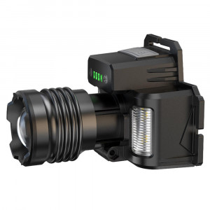 Lanterna Cap cu 3 Culori, 30W - Techsuit (HL-A-02) - Black - Img 4