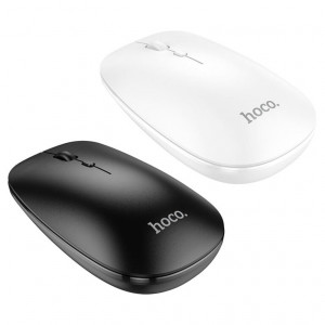 Mouse Wireless 2.4G, 800/1200/1600 DPI - Hoco (GM15) - White - Img 4