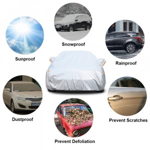 Prelata Impermeabila pentru Masina 3L, 475x180x150cm - Techsuit Protection (UCD-S2) - Gray - Img 4