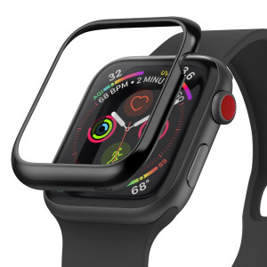 Rama pentru Apple Watch 1 / 2 / 3 (38mm) - Ringke Bezel Styling - Glossy Black - Img 1