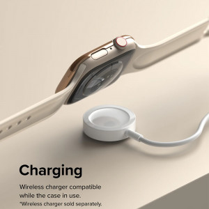 Rama pentru Apple Watch 7 / 8 (41mm) - Ringke Bezel Styling - Glossy Gold - Img 4