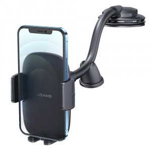 Suport Auto Bord - USAMS Adjustable Gooseneck (US-ZJ065) - Black - Img 1