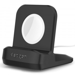 Suport de Birou pentru Apple Watch 4 / 5 / 6 / 7 / 8 / SE (38 / 40 / 41 / 42 / 44 / 45mm) - Spigen (S350) - Black - Img 3