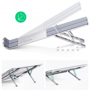 Suport Laptop pentru Birou - Ugreen Folding Feature (40289) - Silver - Img 3