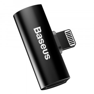 Adaptor Audio Lightning la 2x Lightning 2A - Baseus L46 (CAL46-01) - Black - Img 3