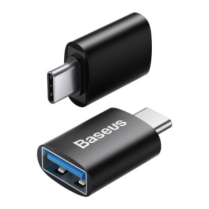 Adaptor OTG Type-C la USB 3.1 - Baseus Ingenuity Series (ZJJQ000001) - Black - Img 3