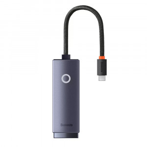 Adaptor USB la RJ45 100Mbps - Baseus (WKQX000013) - Gray - Img 2