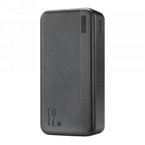 Baterie Externa 2x USB, Type-C, Micro-USB, 12W, 30000mAh - JoyRoom Dazzling Series (JR-T018) - Black - Img 2