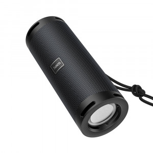 Boxa Portabila Bluetooth 5.1, 2x5W - Hoco Dazzling pulse (HC9) - Black - Img 2