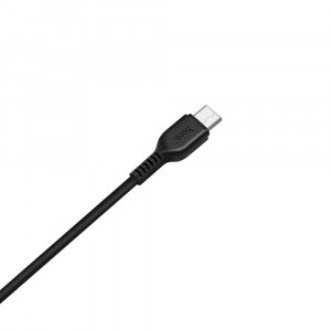 Cablu de Date USB-A la Type-C 10W, 2A, 1m - Hoco Easy Charged (X13) - Black - Img 3
