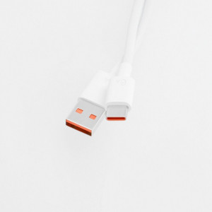 Cablu de Date USB la Type-C, Super Fast Charging 6A, 66W, 1m - Huawei (LX04072043) - White (Bulk Packing) - Img 4