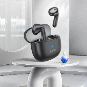 Casti Bluetooth True Wireless Noise-Cancelling - Hoco Depth (EW29) - Black - Img 4