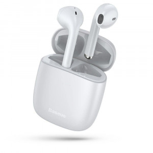 Casti Bluetooth Wireless Noise Cancelling - Baseus Encok W04 (NGW04-02) - White - Img 4