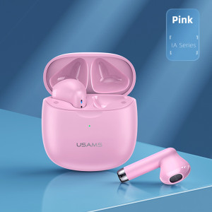 Casti Bluetooth Wireless - USAMS IA04 Series (BHUIA04) - Pink - Img 2