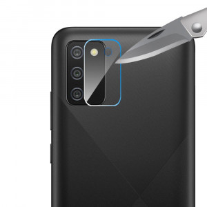 Folie Camera pentru Samsung Galaxy A02s / A03s - Mocolo Full Clear Camera Glass - Clear - Img 2