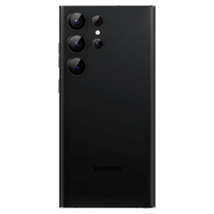 Folie Camera pentru Samsung Galaxy S23 Ultra (set 2) - Spigen Optik.TR EZ FIT - Black - Img 2