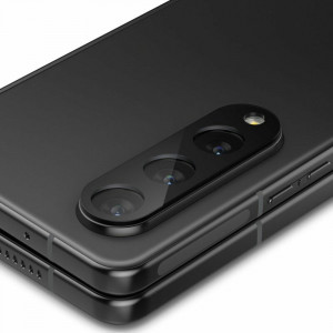 Folie Camera pentru Samsung Galaxy Z Fold 4 - Techsuit Full Camera Glass - Black - Img 4