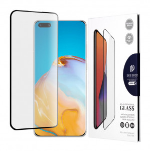Folie protectie telefon Huawei P40 Pro / P40 Pro Plus - Dux Ducis Tempered Glass - Black - Img 1