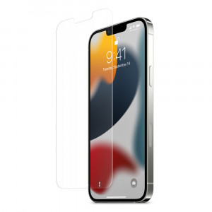 Folie protectie telefon iPhone 13 Pro Max (set 2) - Spigen Glas.TR EZ FIT - Clear - Img 2