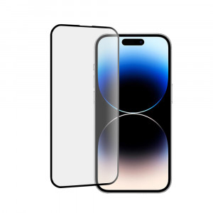 Folie protectie telefon iPhone 14 Pro - Mocolo 3D Curved Full Glue Glass - Black - Img 1