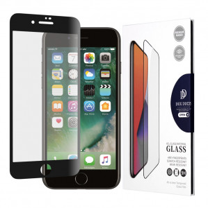 Folie protectie telefon iPhone 7 / 8 / SE 2, SE 2020 / SE 3, SE 2022 - Dux Ducis Tempered Glass - Black - Img 1