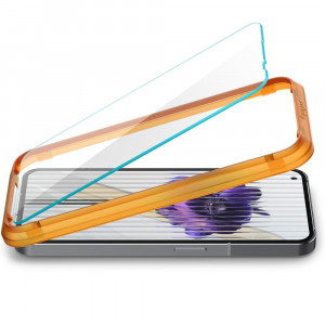 Folie protectie telefon Nothing Phone (1) - Spigen Glass.TR Align Master (set 2) - Clear - Img 3