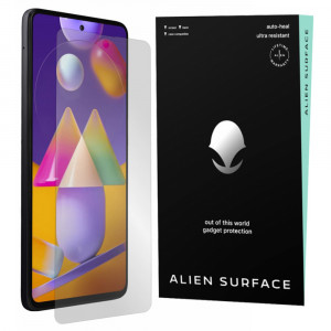 Folie protectie telefon Samsung Galaxy M31s - Alien Surface Screen Case Friendly - Transparent