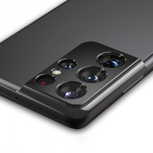 Folie protectie telefon Samsung Galaxy S21 Ultra 5G - Lito S+ Camera Glass Protector - Black - Img 4
