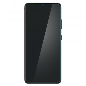 Folie protectie telefon Samsung Galaxy S21 Ultra 5G (set 2) - Spigen Neo Flex - Clear - Img 3