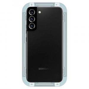 Folie protectie telefon Samsung Galaxy S22 Plus 5G (set 2) - Spigen Glas.TR EZ FIT - Clear - Img 4