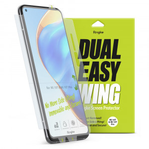 Folie protectie telefon Xiaomi Mi 10T 5G / Mi 10T Pro 5G (set 2) - Ringke Dual Easy WingFull - Clear - Img 1