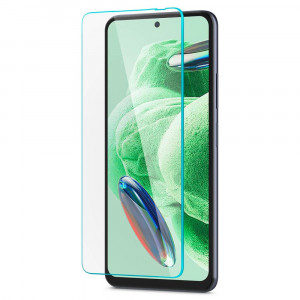 Folie protectie telefon Xiaomi Redmi Note 12 4G / Note 12 5G / Poco X5 (set 2) - Spigen Glas.tR Slim - Clear - Img 2
