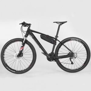 Geanta pentru Bicicleta 30x10.5x4.5cm - RockBros (B56) - Black - Img 2