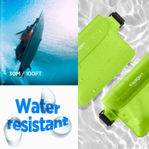 Geanta Waterproof pentru Accesorii (set 2) - Spigen (A620) - Cactus Green - Img 3