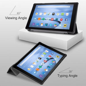 Husa pentru Amazon Fire HD 10 (2017/2019) - Techsuit FoldPro - Black - Img 4